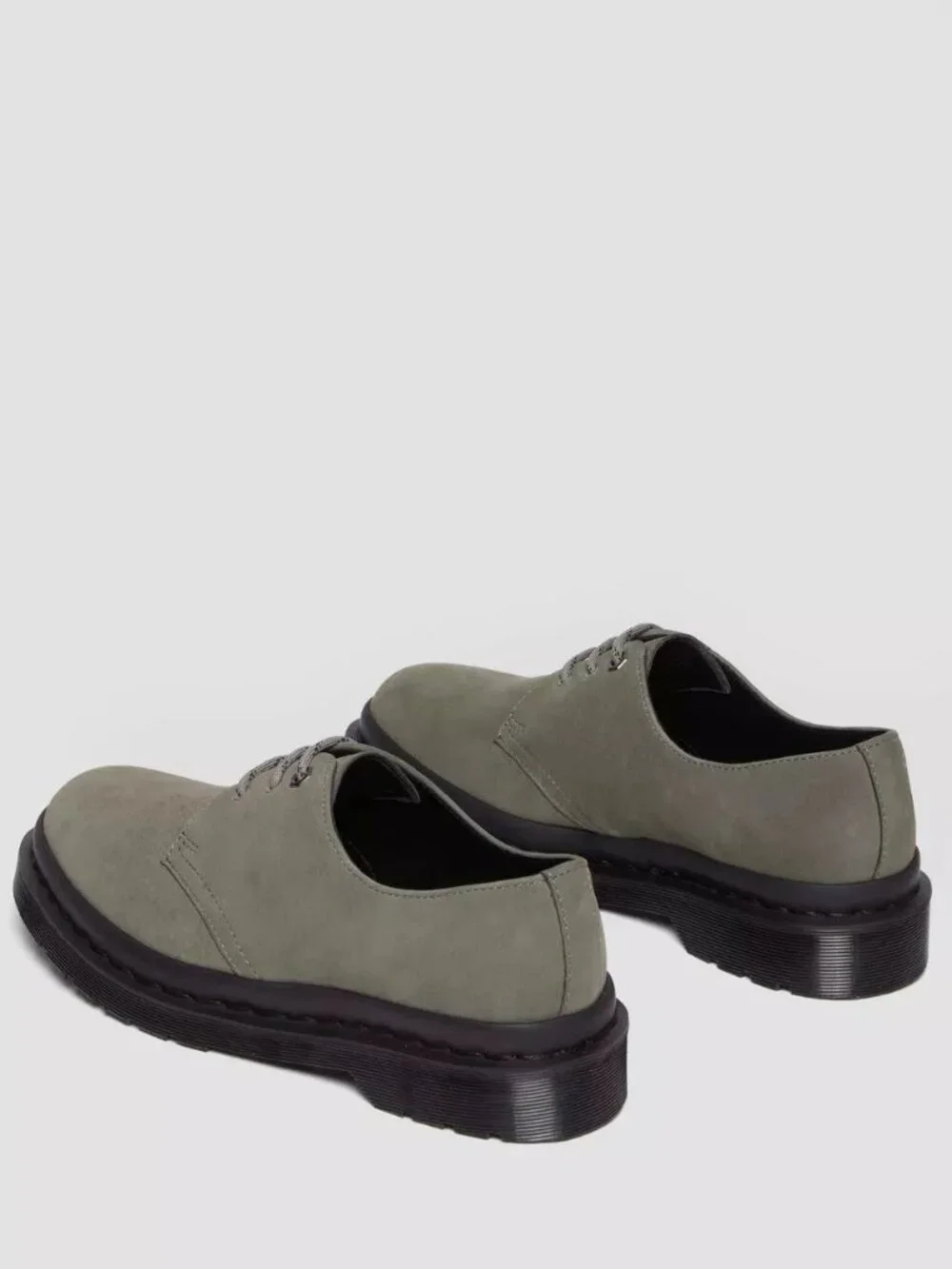 Dr. Martens Men's Size 5 - 1461 Milled Nubuck Oxford Shoes in Nickel Gray